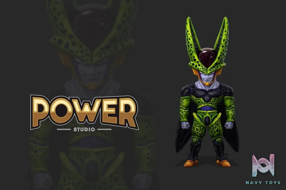 Power Studio - Dragon Ball WCF Cell resin statue Navy Toys anime figure