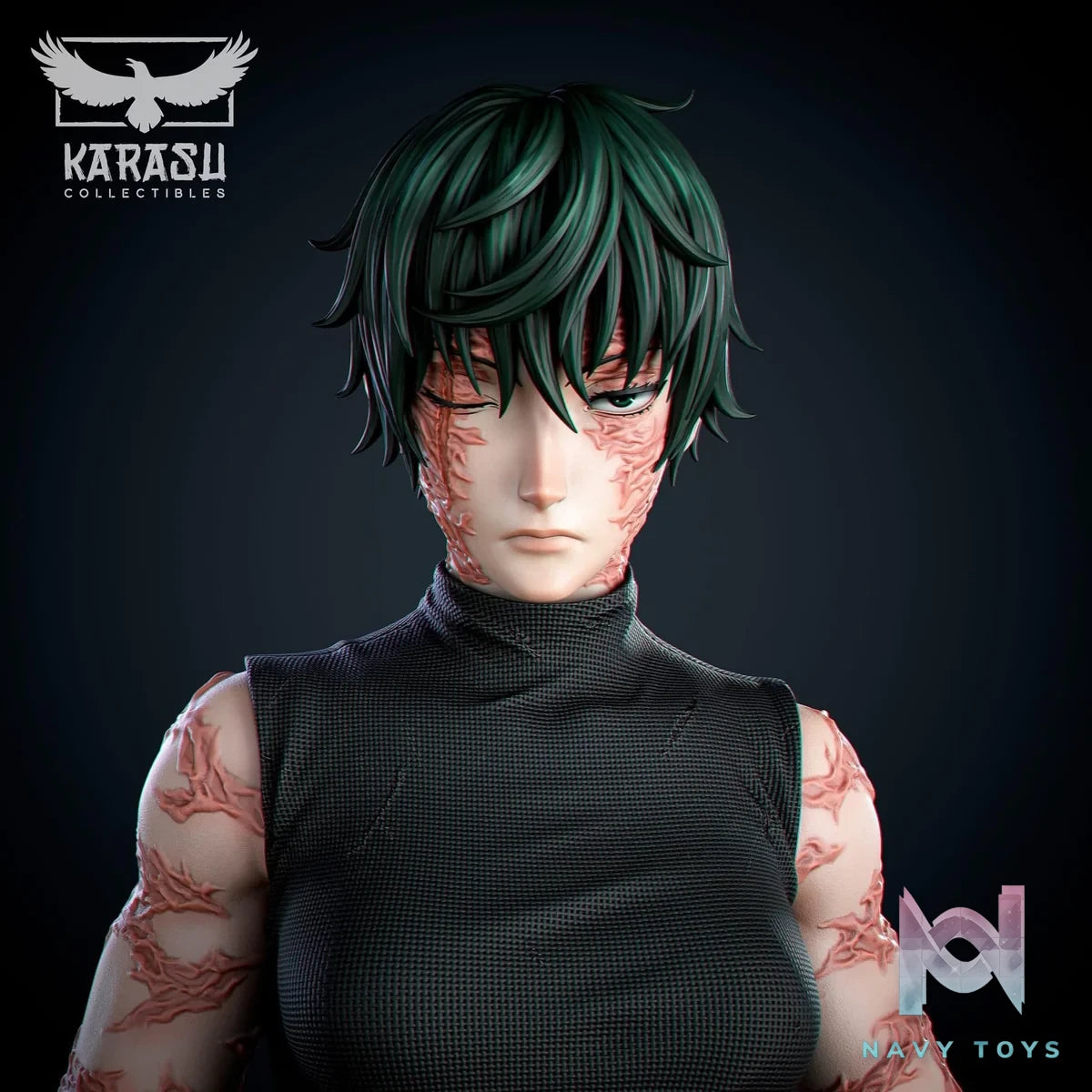 Zenin Maki - Jujutsu Kaisen - Karasu Studio resin statue Karasu Studio anime figure