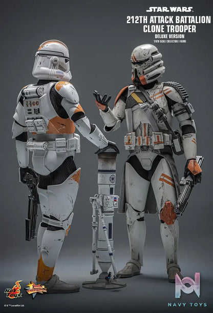 Hottoys – 1/6 Scale Star Wars 212th Attack Battalion Clone Trooper MMS851 MMS852 (Licensed)