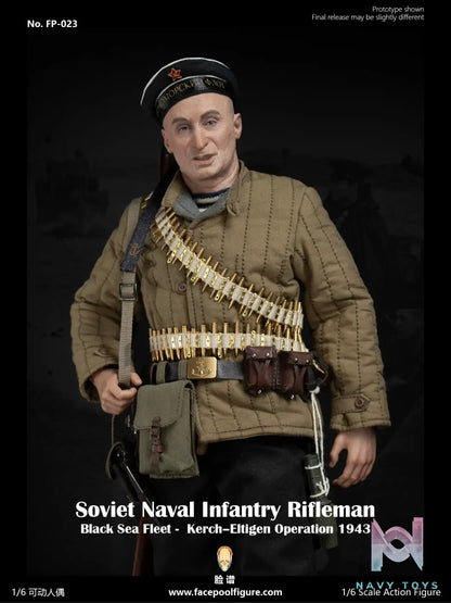 Facepoolfigure – 1/6 Action Figure Soviet Naval Infantry Rifleman Black Sea Fleet FP023A & FP023B (Licensed)