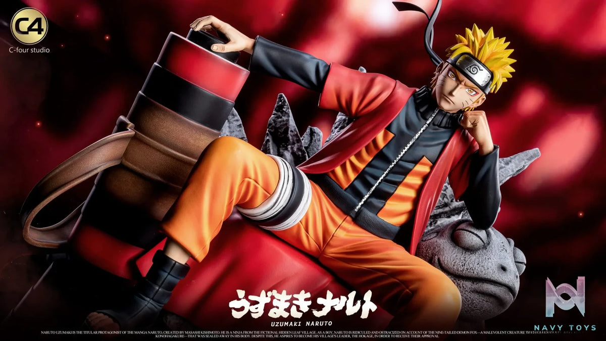 C4 Studio – Naruto Sitting Pose #3 Sitting Naruto