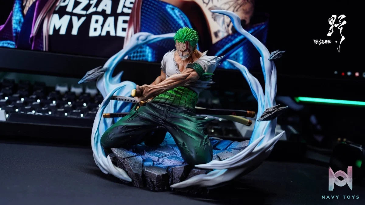Shishi Sonson Zoro resin statue YE Studio anime figure