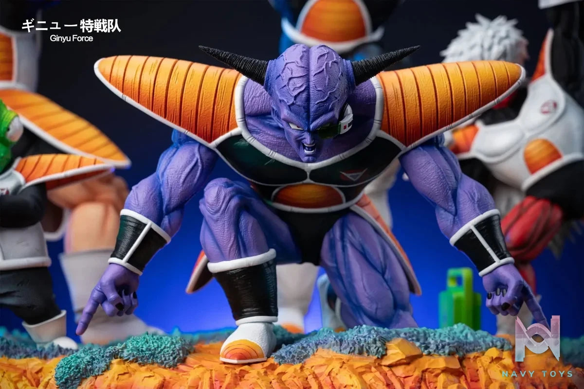 Bao Zi A Studio - Dragon Ball 03 Ginyu Force Ginyu & Recoome & Burter & Jeice & Guldo resin statue Navy Toys anime figure
