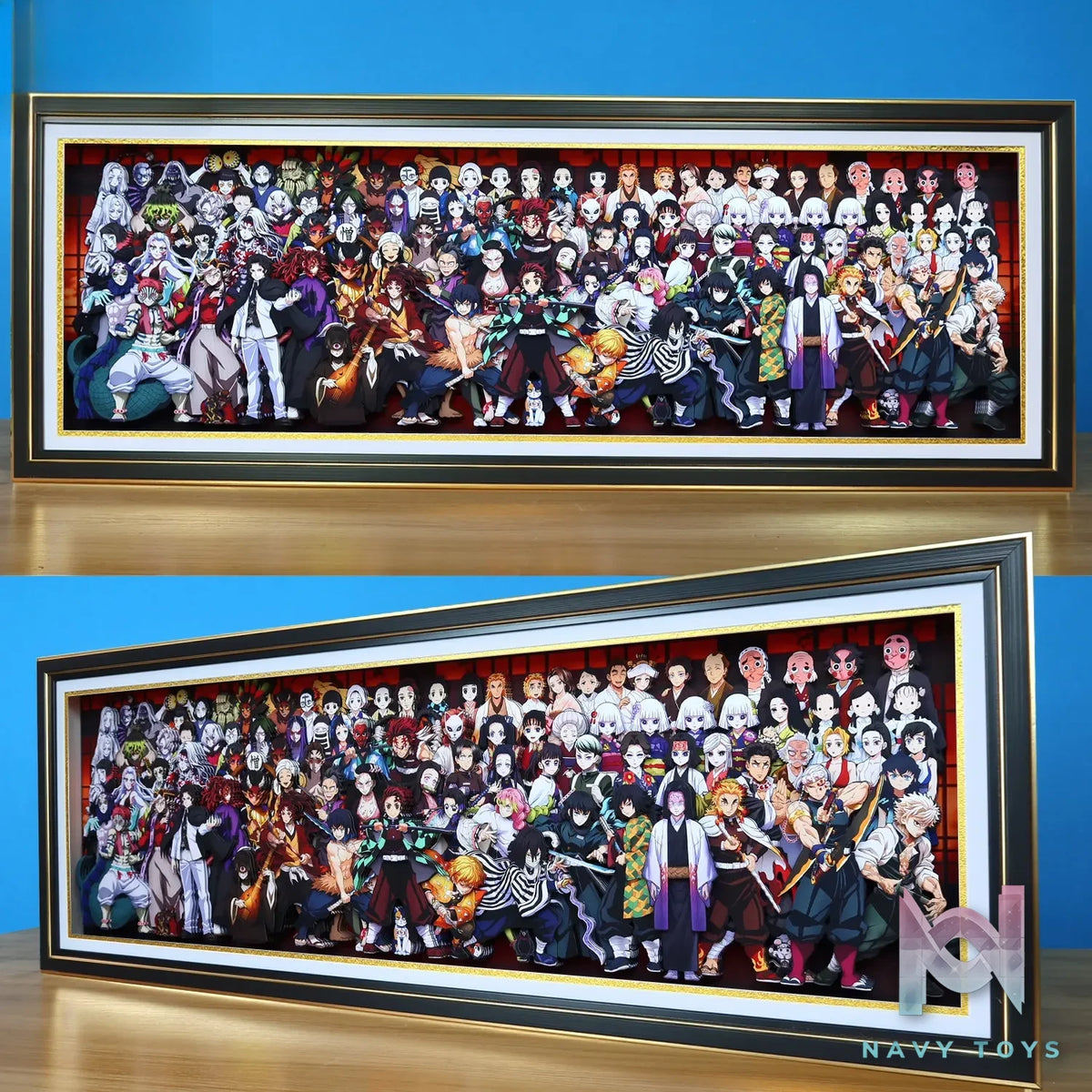 KALA HOME Studio – Demon Slayer Multiple Characters #22 3D Decorative Painting Demon Slayer