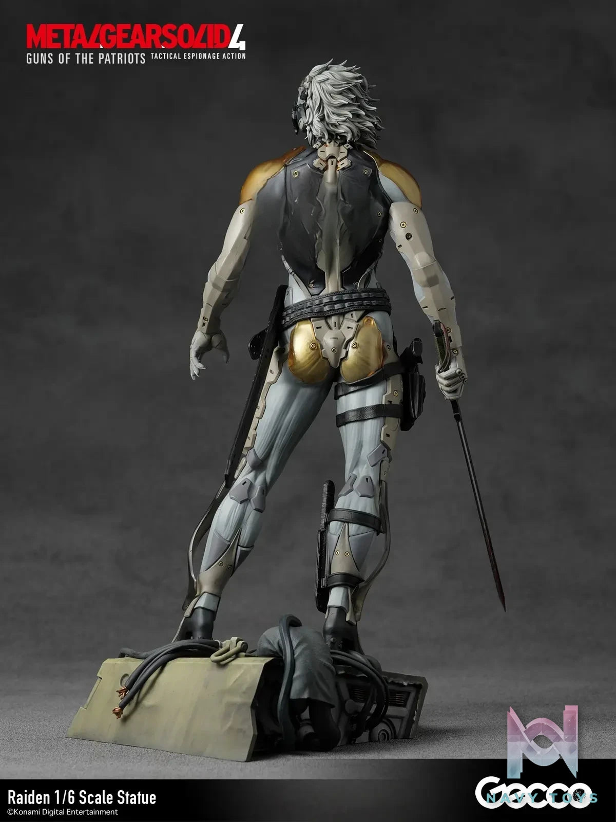 Gecco – METAL GEAR SOLID 4 GUNS OF THE PATRIOTS Raiden 1/6 Scale Statue (Licensed)