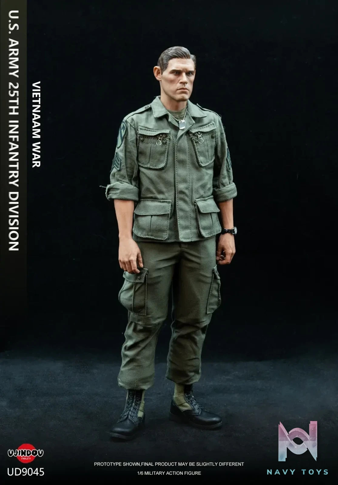 UJINDOU – U.S. ARMY 25TH INFANTRY DIVISION 1/6 VIETNAM WAR NO.UD9045 (Licensed)