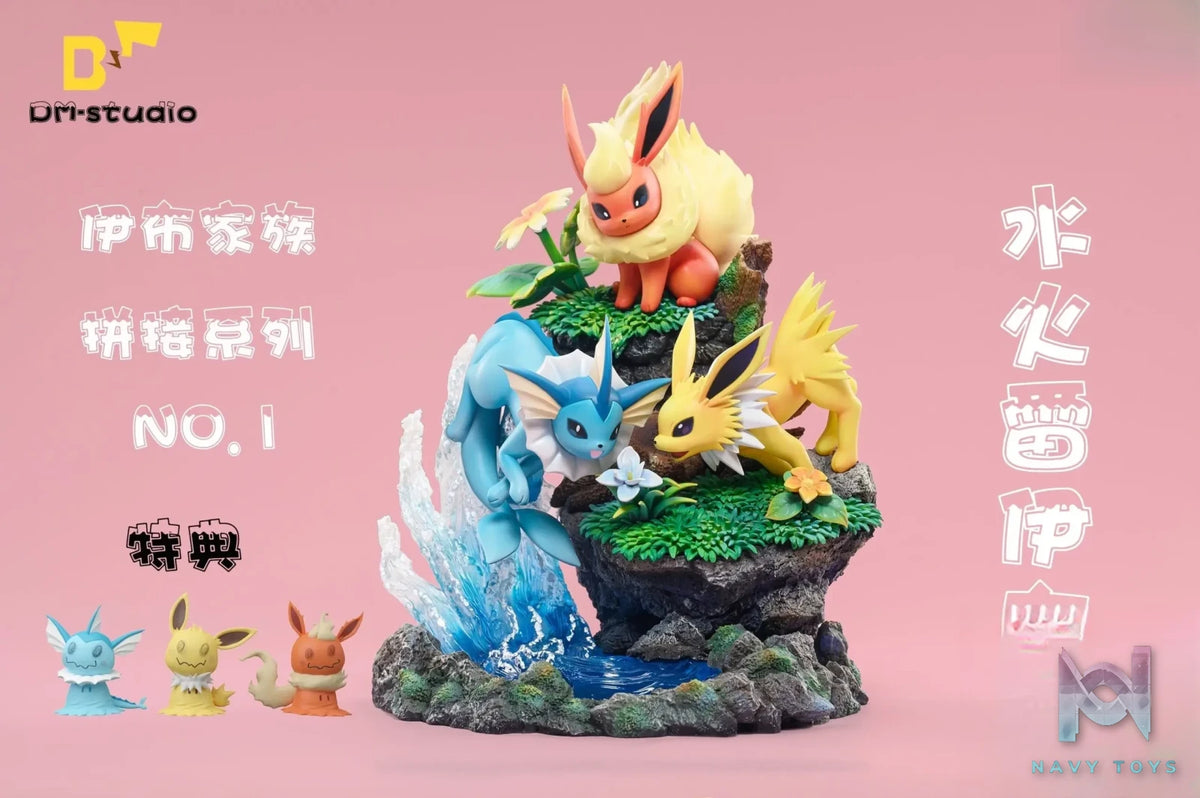 DM Studio – Pokémon Eeveelution Splicing Series Eevee Family