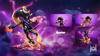 Nan Gua Zhou Studio – Pokémon Mega Y Mewtwo