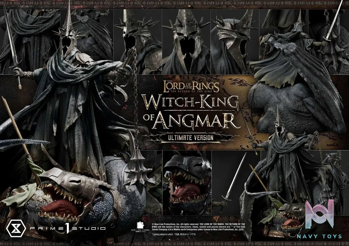Prime 1 Studio – Premium Masterline The Lord of the Rings: The Return of the King (Film) Witch-King of Angmar PMLOTR-10 PMLOTR-10UT (Licensed)