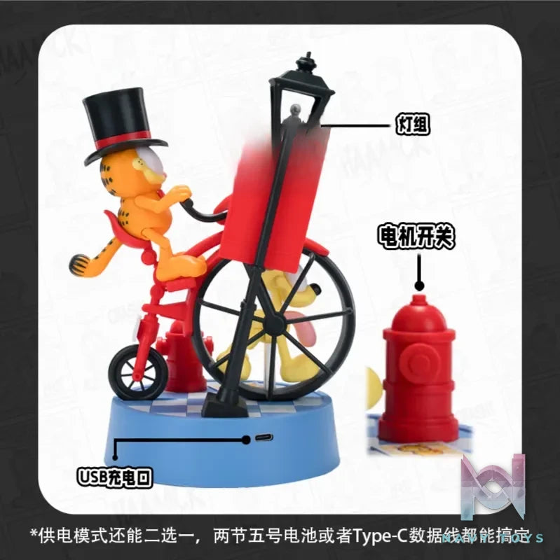 SOSKILL – Garfield’s Penny Farthing Journey Electric Model Kit (Licensed)