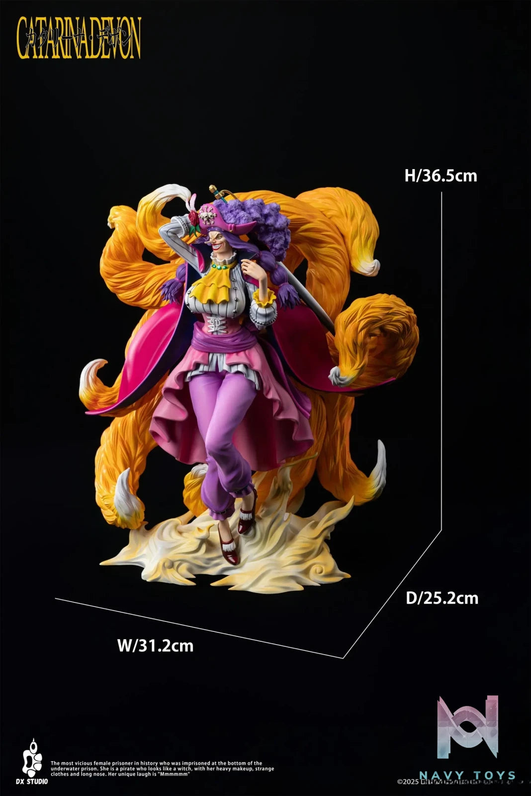 DX Studio – One Piece Blackbeard Pirates 7th and 8th Vasco Shot & Catarina Devon