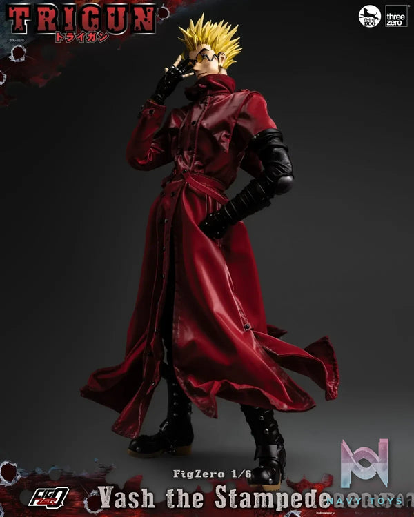Threezero – TRIGUN FigZero 1/6 Vash the Stampede 3Z05880C0 (Licensed)