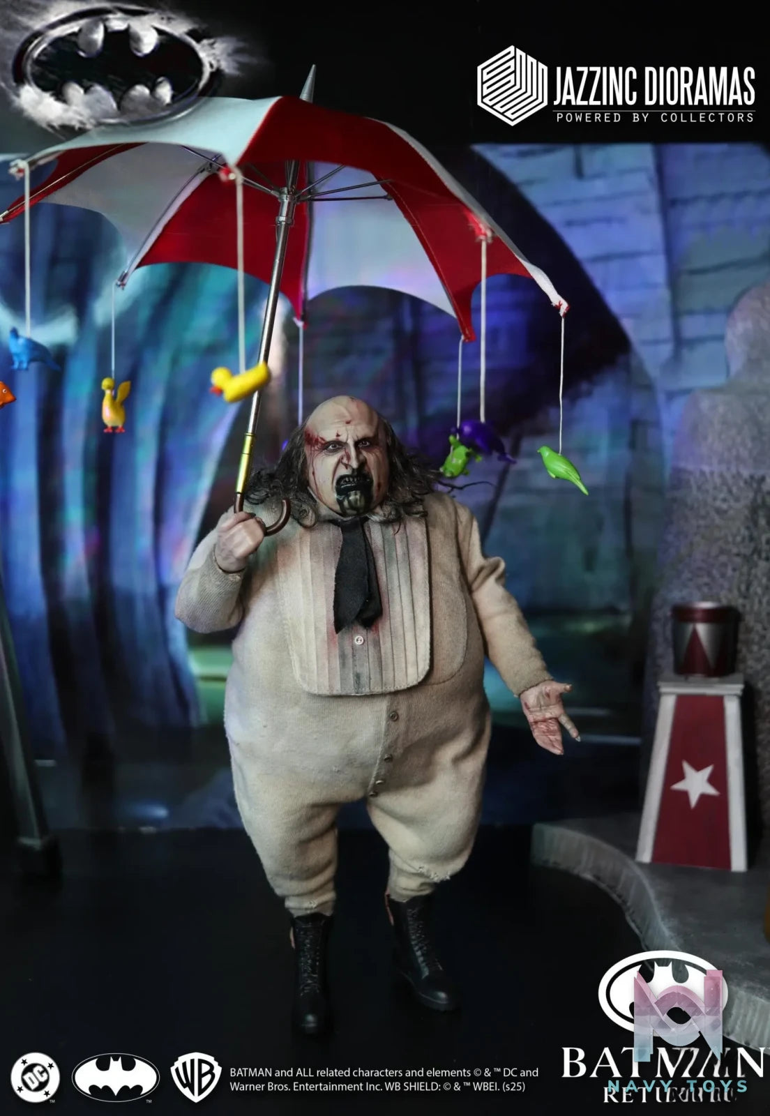 Jazzinc Dioramas Studio – The Sewer Penguin (Batman Returns) 1/6 Scale Figure (Licensed)