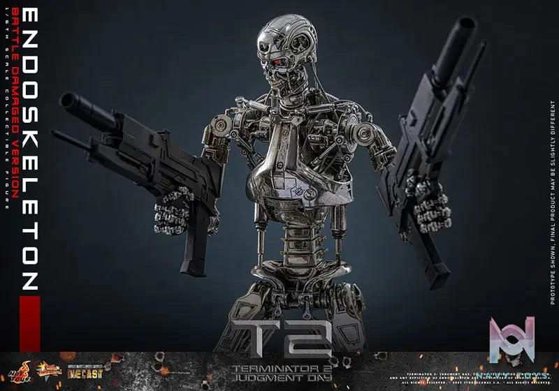 HOTTOYS – Movie Masterpiece DIECAST 1/6 Endoskeleton (Battle Damage) MMS840D77 (Licensed)