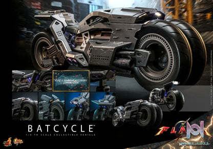 Hottoys – The Flash – Batman and Batcycle – 1/6th Scale MMS703 MMS704 MMS705 (Licensed)