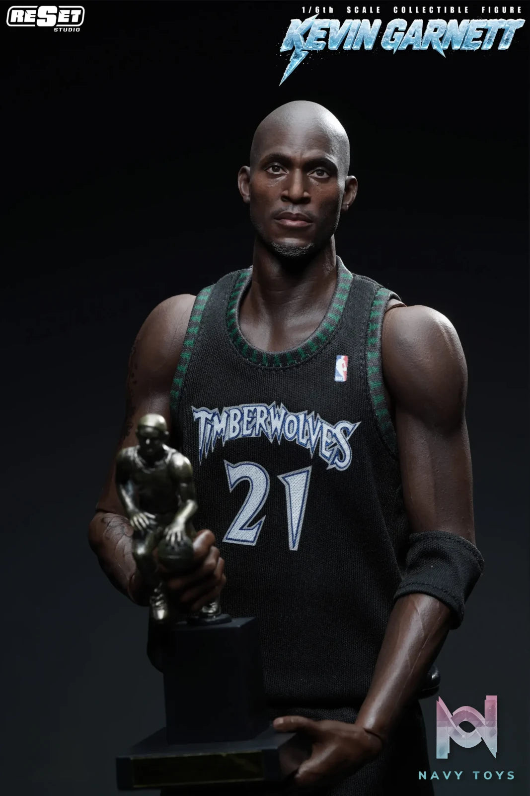 Reset Studio – Kevin Garnett Timberwolves MVP 1/6 Scale Collectible Action Figure Set NBA