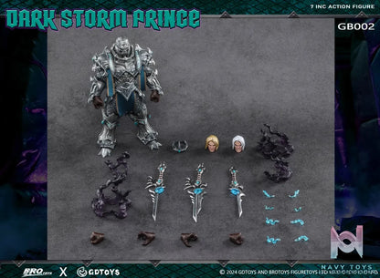 GDTOYS Studio & BROTOYS Studio – Dark Storm Prince 7 Inch Action Figure GB002 (Licensed)
