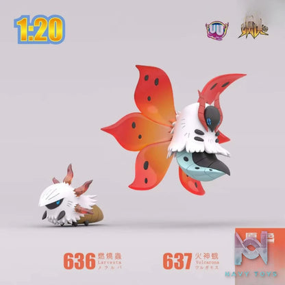 UU & Feng Mo Studio – Pokémon Volcarona Frosmoth