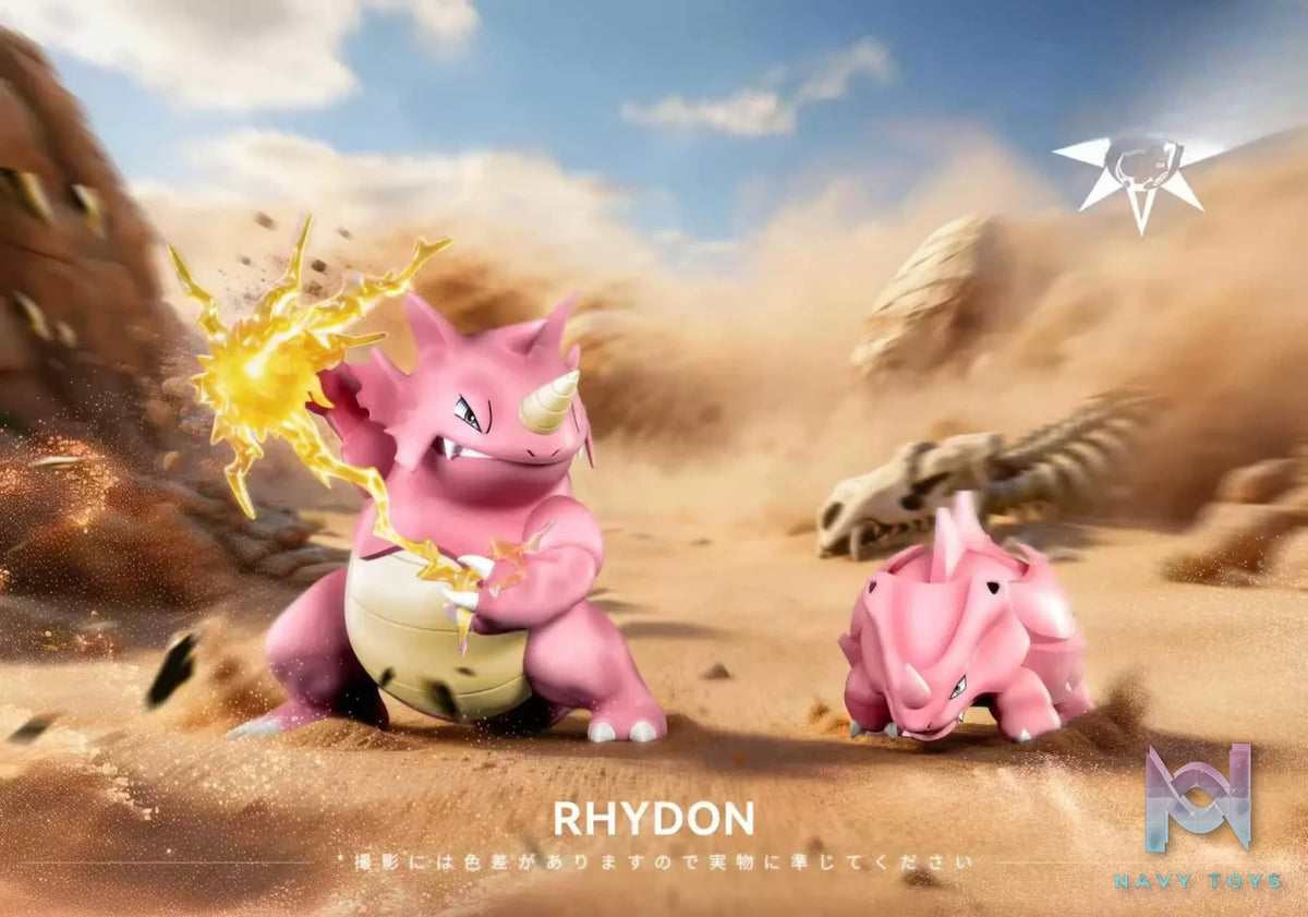 Spirit Dragon Studio – Rhyhorn X Rhydon Pokémon
