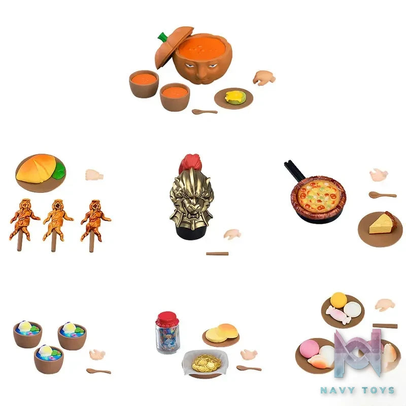 GSC – Blind Box Series Delicious in Dungeon Nendoroid More Monster Meals 7Pack BOX (Licensed)