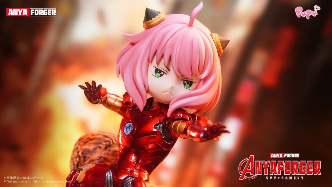 Anya cos Iron Man - Spy x Family resin statue PuPu Studio anime figure