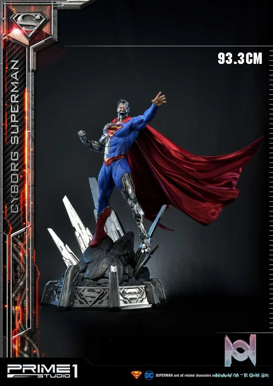 Cyborg Superman - Superman - Prime 1 Studio (MMDC - 32) resin statue Prime 1 Studio anime figure