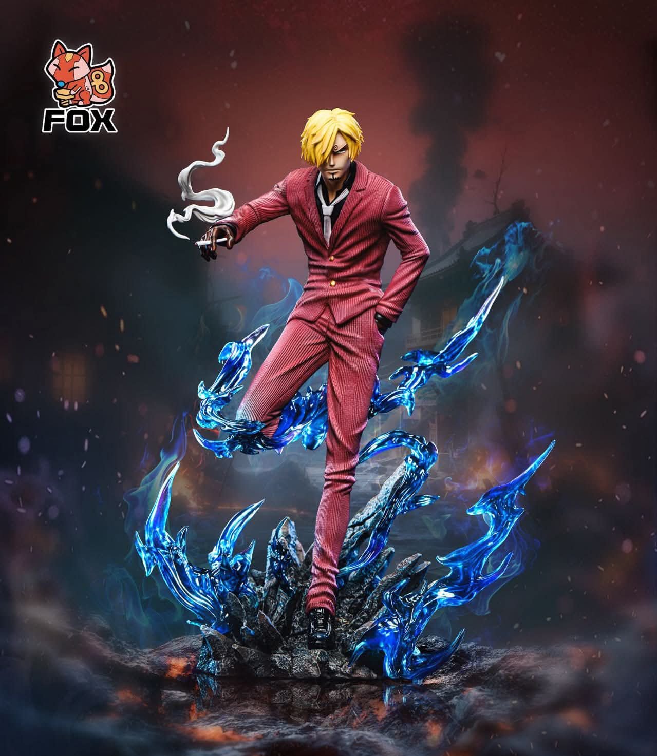 Sanji resin statue FOX studio anime figure