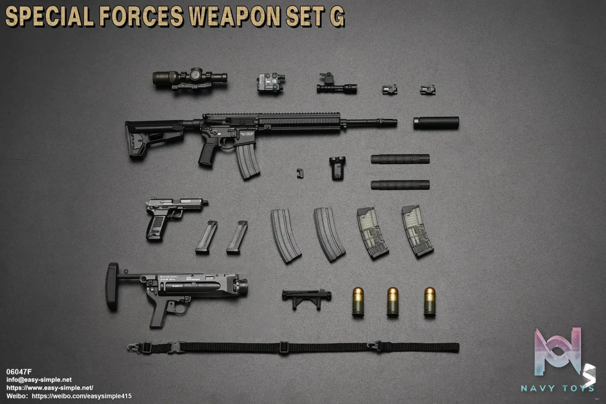 Easy Simple – Special Forces Weapon Set G (Licensed)