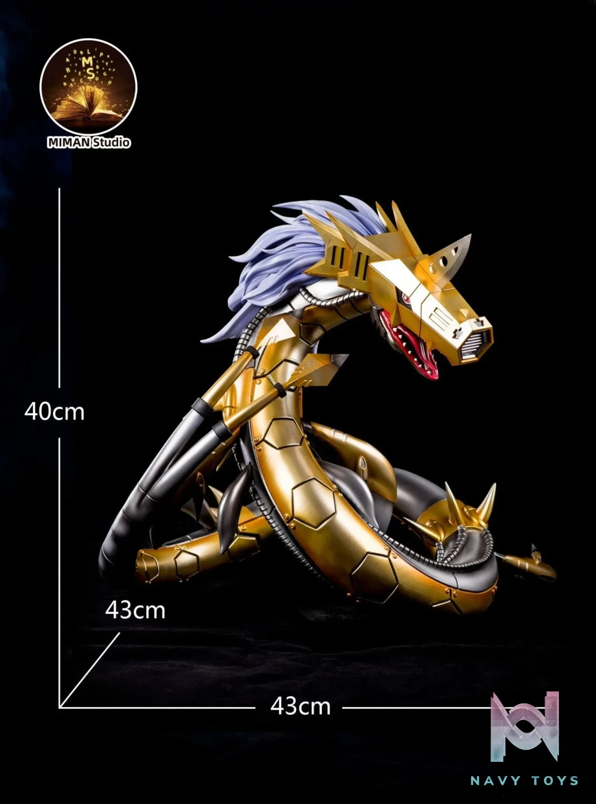 Mi Man Studio – Digimon Dark Master Series #4 MetalSeadramon