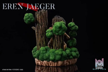 Eren Yeager resin statue yz studio anime figure