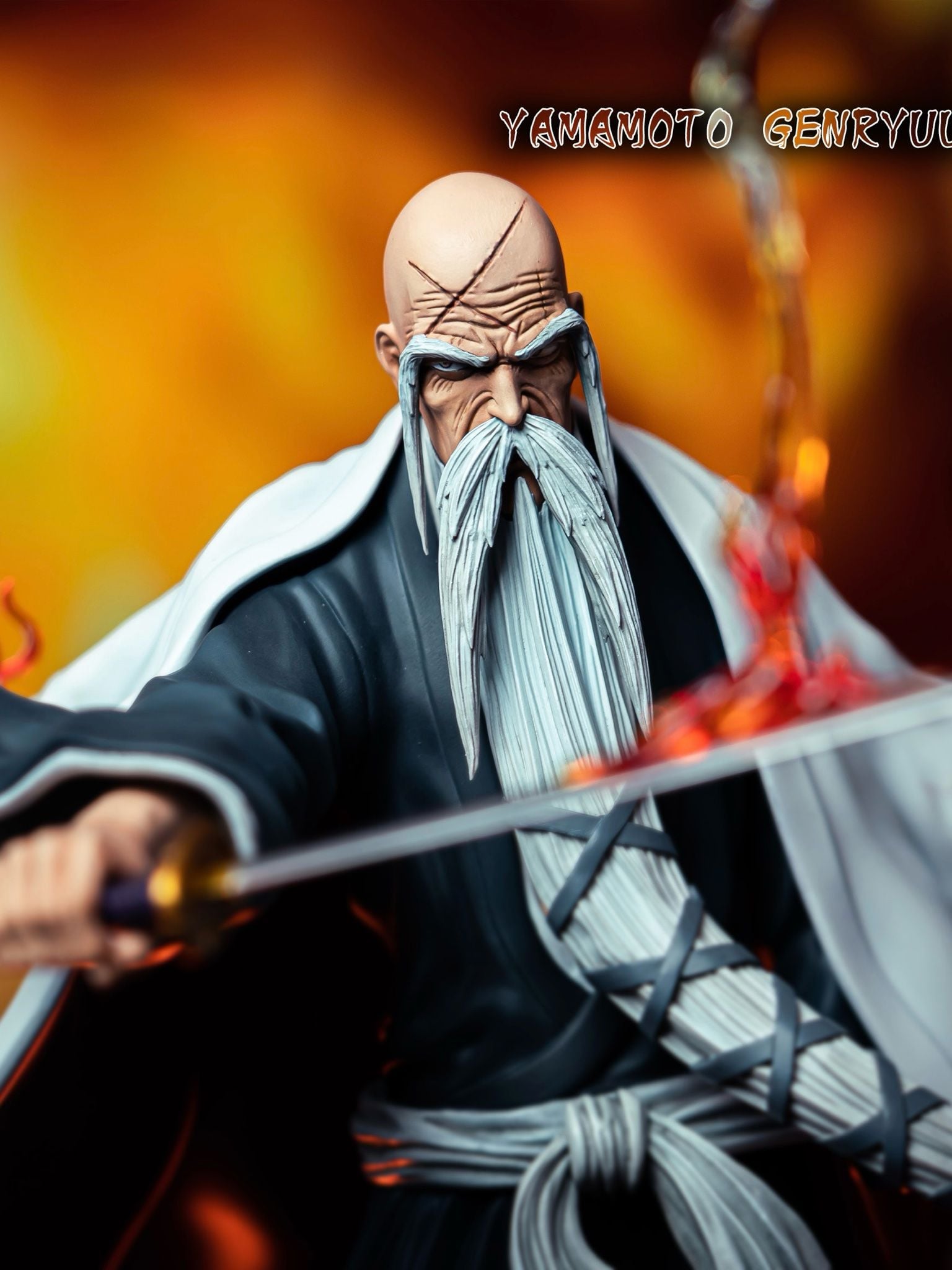 Yamamoto Genryusai Shigekuni - Bleach - I.W x Niren Studio resin statue IW Studio x Nien Studio anime figure