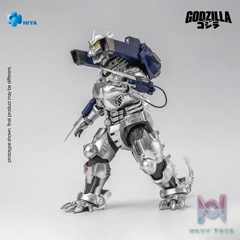 Hiya Toys – EXQUISITE BASIC Godzilla vs. Mechagodzilla 2002 – Mechagodzilla MFS-3 Action Figure (Licensed)