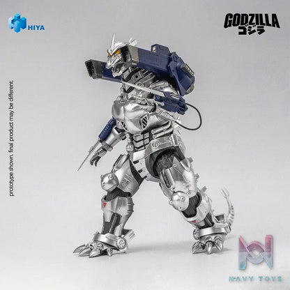 Hiya Toys – EXQUISITE BASIC Godzilla vs. Mechagodzilla 2002 – Mechagodzilla MFS-3 Action Figure (Licensed)