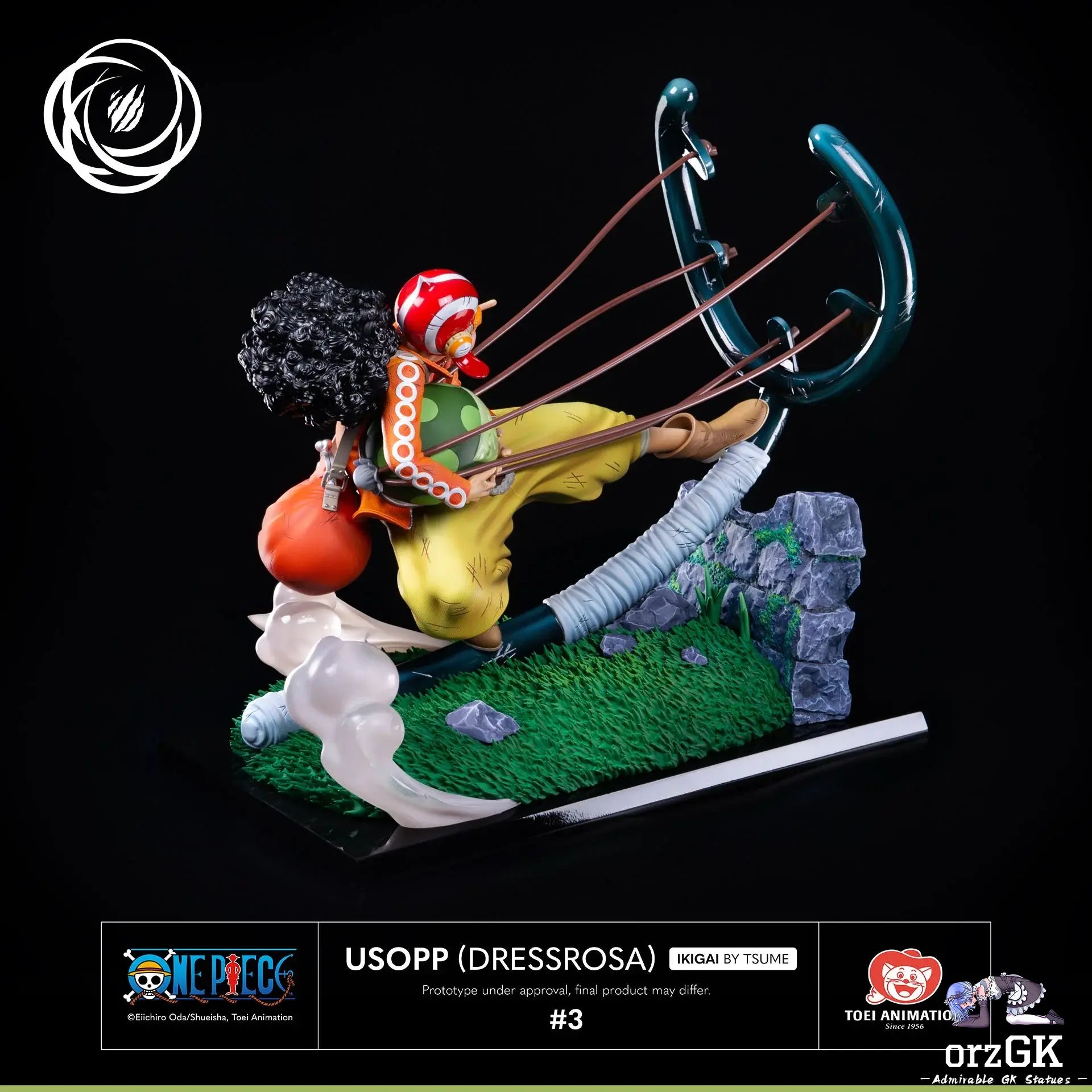 Tsume Studio - Usopp (Dressrosa) Ikigai 1/6 Scale Statue IKIGAI (Licensed) resin statue Navy Toys anime figure