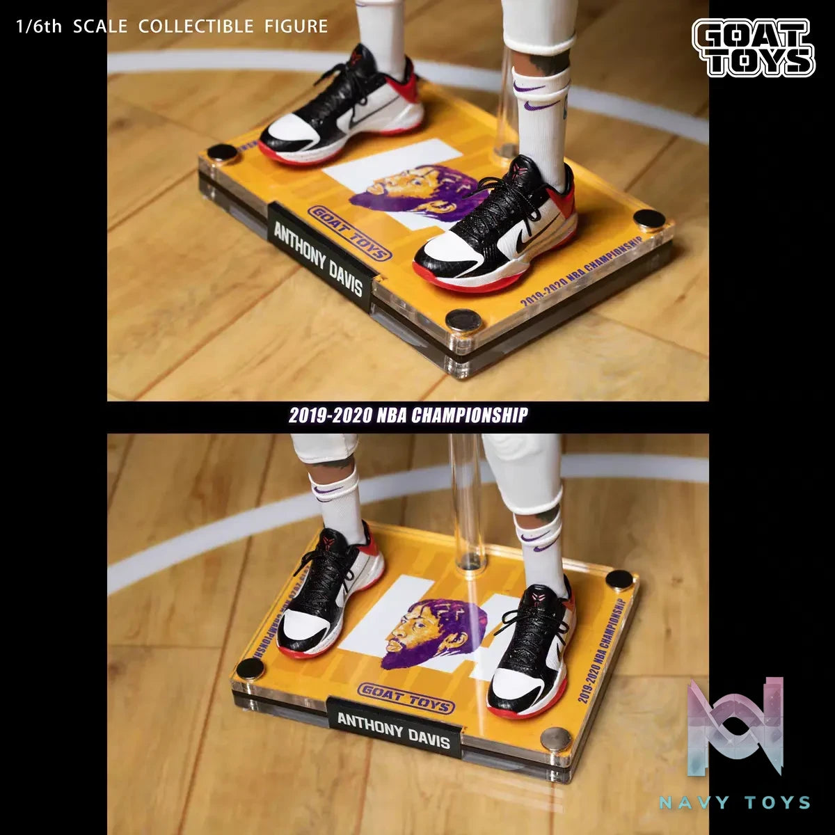 Goat Toys Studio – NBA 1/6 Anthony Davis LAL Championship Set