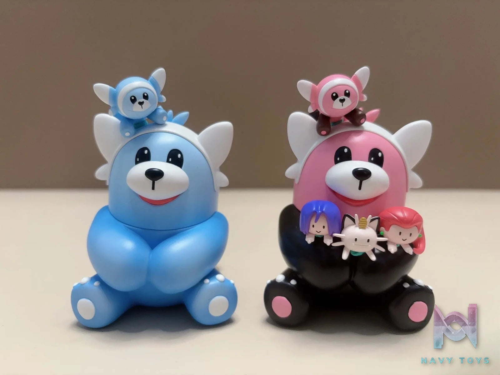 Rocket Team Studio – Pokémon 1/20 Stufful Evolution Line