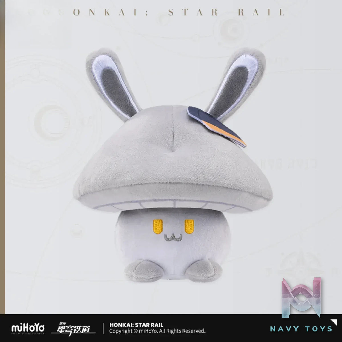miHoYo – Honkai: Star Rail Bunny Mushroom Series Plush (Licensed)