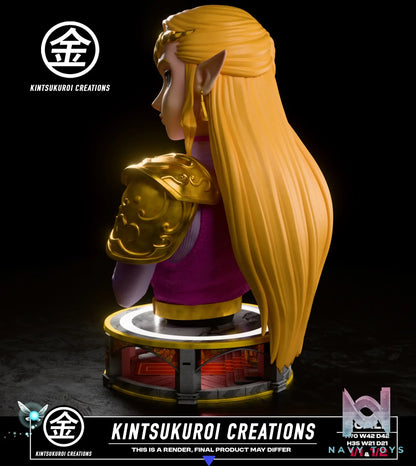 Kintsukuroi Creations Studio – ADULT ZELDA BUST The Legend of Zelda