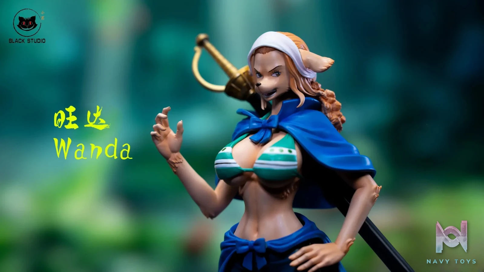 One Piece Mink Family Series #1 Pedro &… – Black Studio | Navy Toys