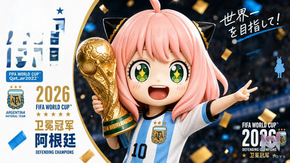 XUJI Studio – Anya Forger World Cup Version Spy × Family