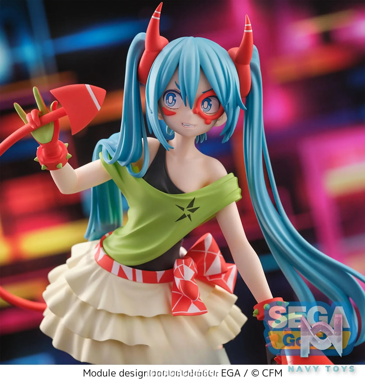 SEGA – FIGURIZMα Hatsune Miku -Project DIVA- X – Hatsune Miku – DE:MONSTAR T.R. (Licensed)
