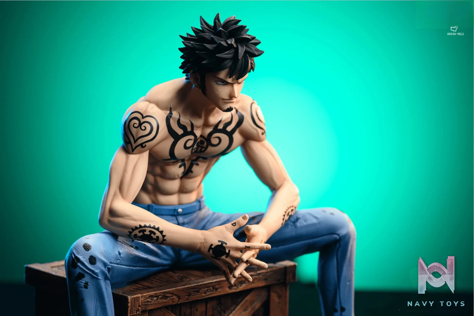 Brain-Hole Studio – One Piece Seated Trafalgar D. Water Law
