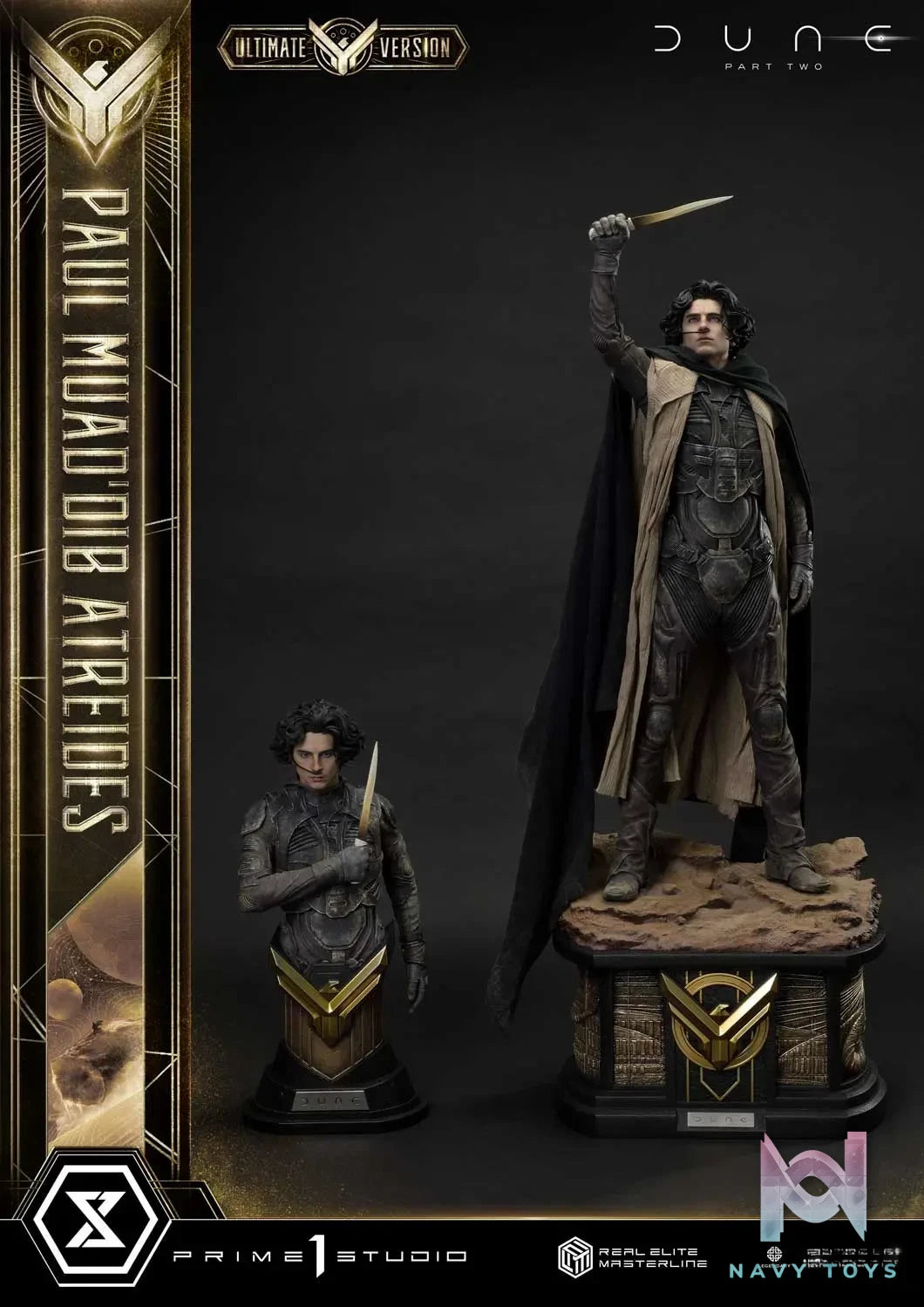 Prime 1 Studio – Real Elite Masterline Dune: Part Two (Film) Paul Atreides REMDUNE2-01 REMDUNE2-01UT REMDUNE2-01UTS (Licensed)