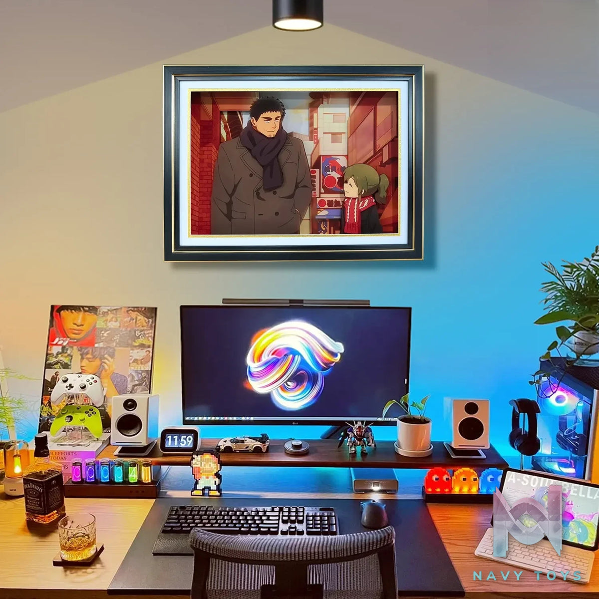 KALA HOME Studio – Futaba Igarashi X Harumi Takeda 3D Decorative Painting My Senpai Is Annoying
