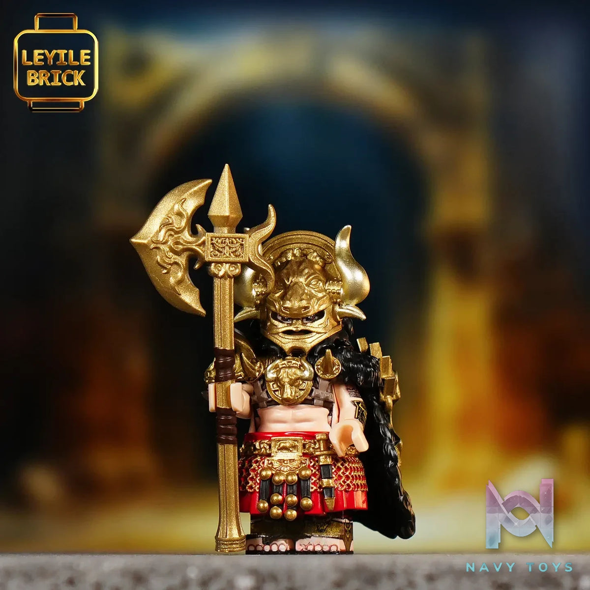 LEYILEBRICK Studio – Greek Mythology Minotaur Bull Headed Monster Original