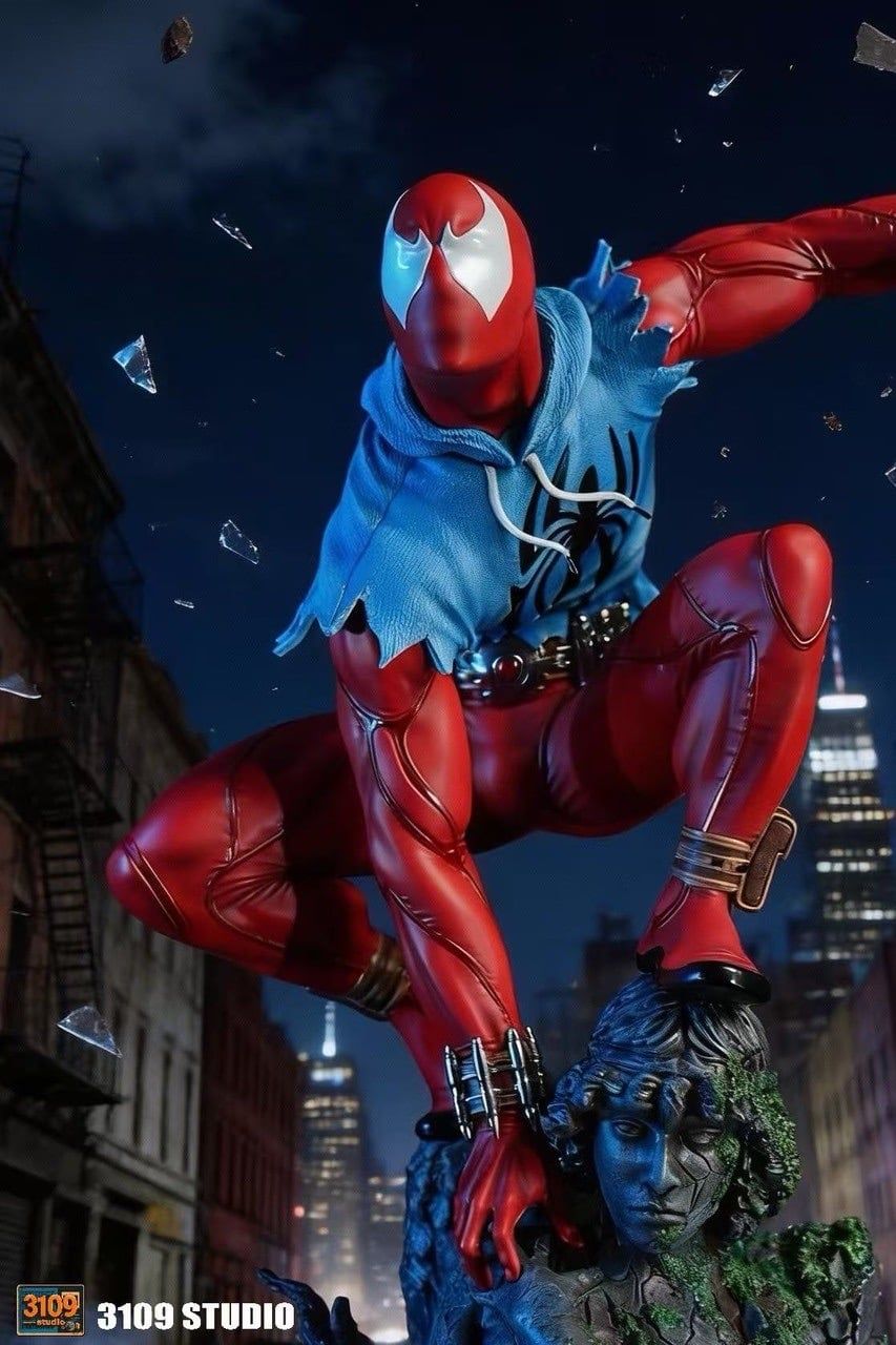 Scarlet Spider Man - Spider Man - 3109 Studio resin statue 3109 Studio anime figure