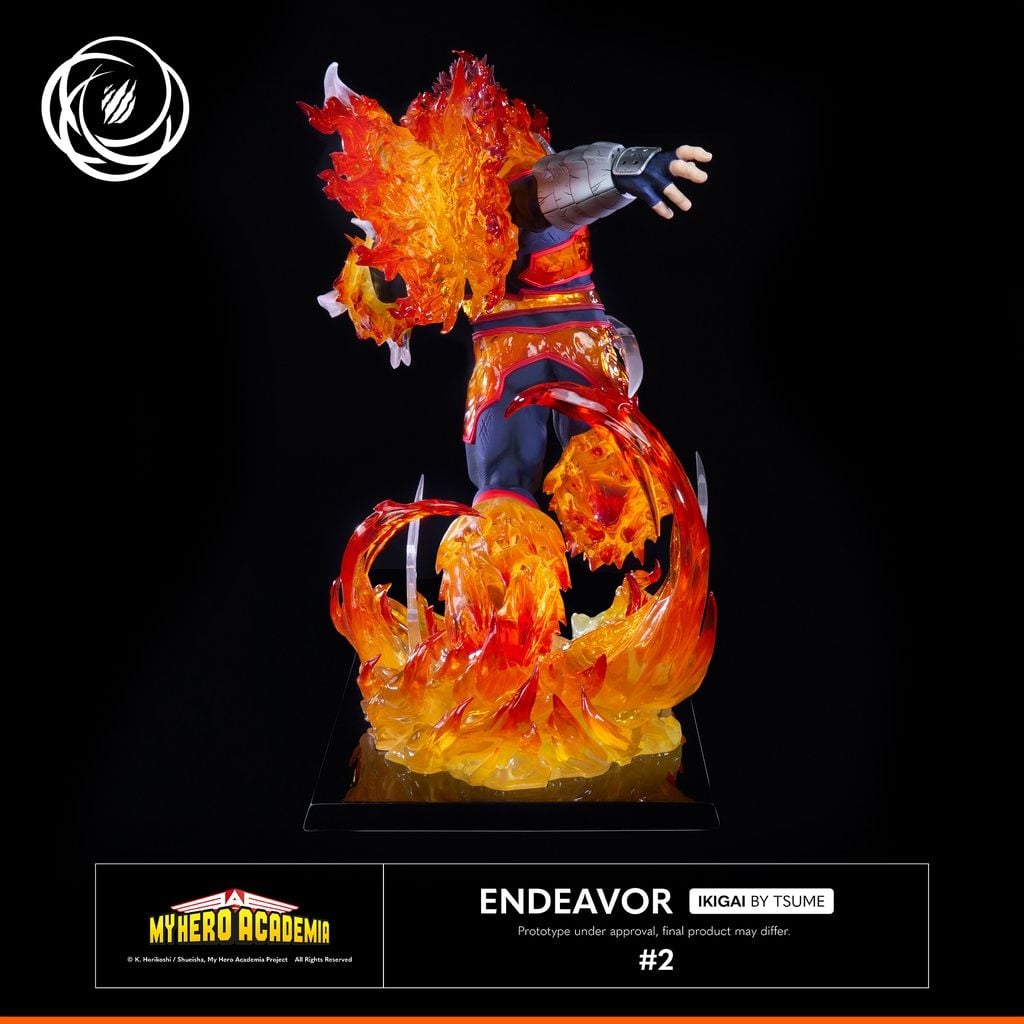 Endeavor Ikigai - My Hero Academia - Tsume Art resin statue Tsume Art Studio anime figure