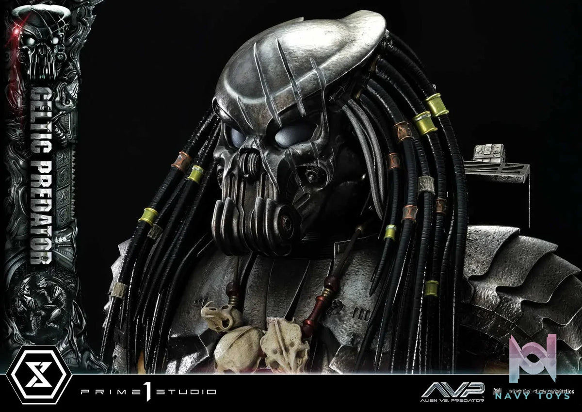 Prime 1 Studio Museum Masterline Alien vs. Predator Celtic Predator MMPR-05 MMPR-05S