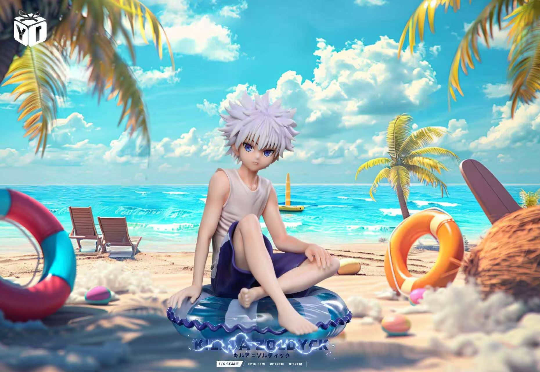 Killua resin statue YL studio anime figure