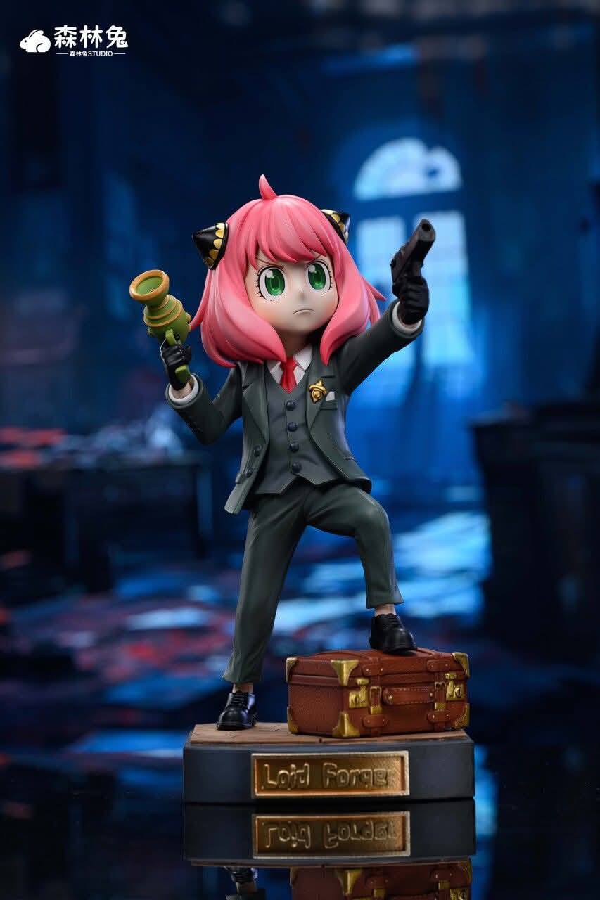 Anya cos Loid resin statue Forest Rabbit Studio anime figure